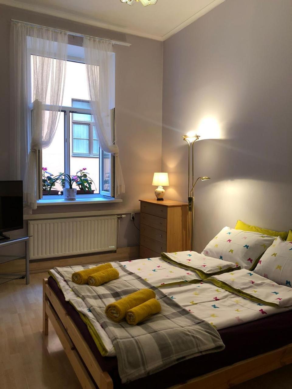 Центр, Старая Рига в 7ми мин, Автобус в 10 мин Apartment Екстериор снимка