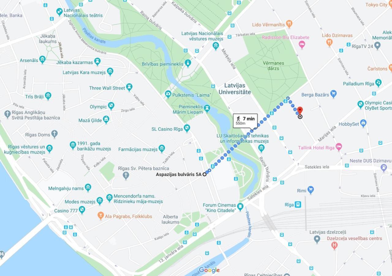 Центр, Старая Рига в 7ми мин, Автобус в 10 мин Apartment Екстериор снимка